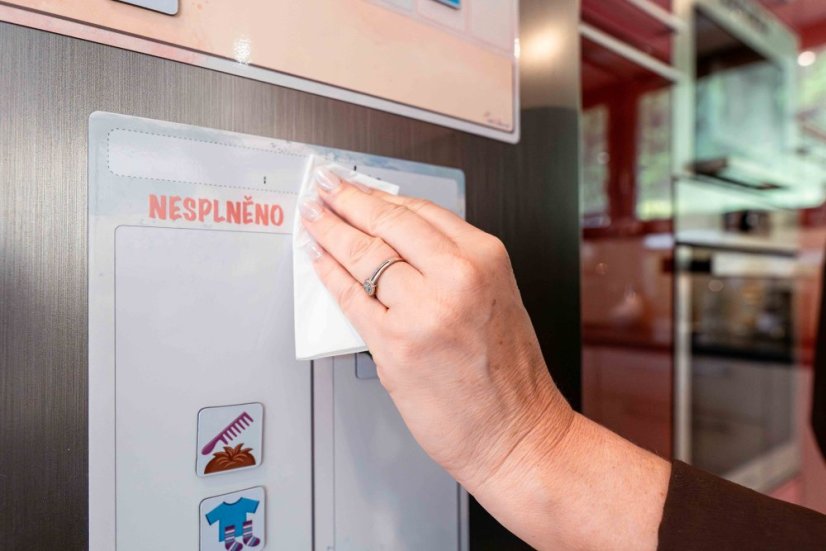 Obrázkový magnetický kalendář pro děti - Typ pomůcky: Týdenní kalendář + to-do tabulka