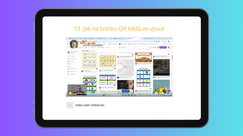 Praktická Canva pro učitele on-line