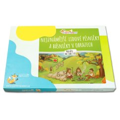 Nejznámější české lidové písničky v obrazech pro děti