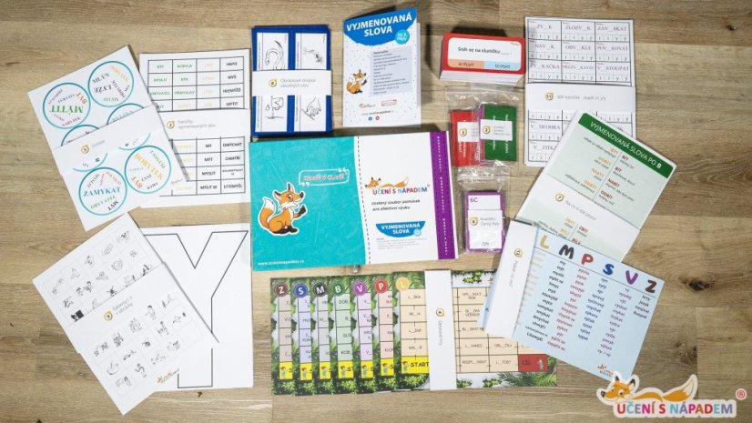 Vyjmenovaná slova prakticky a pohromadě – krabice – 2. díl