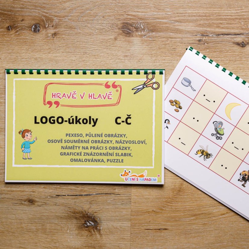 Logo úkoly - procvičujeme C, Č - soubor PDF - Multilicence