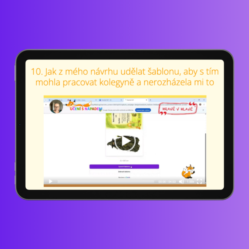 Praktická Canva pro učitele PLUS
