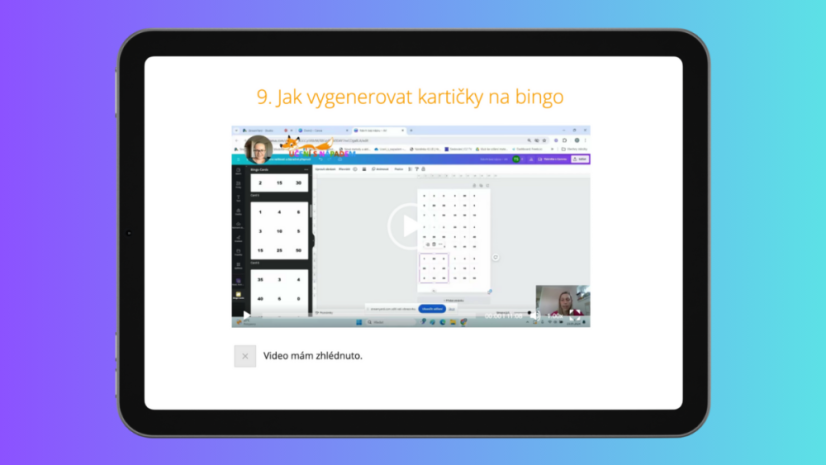 Praktická Canva pro učitele on-line
