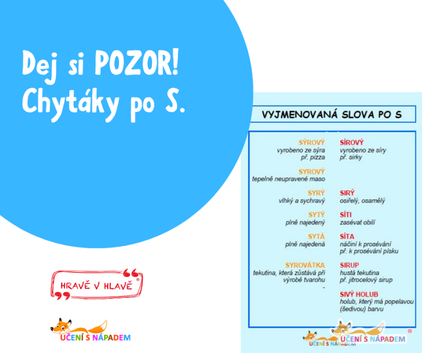 Vyjmenovaná slova – 224 souborů PDF (MULTILICENCE)