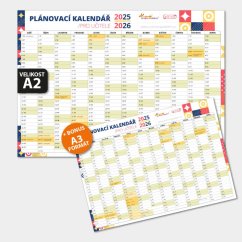 Plánovací kalendář A2 pro MŠ / 2025 - 2026 + bonus A3