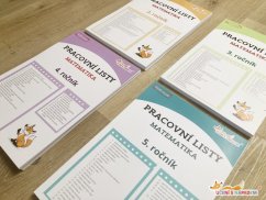 Matematika pro 2. - 5. třídu - pracovní listy