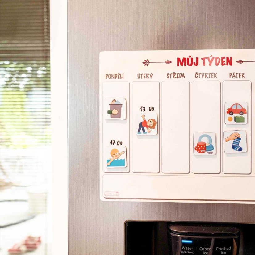 Obrázkové magnetické kalendáře pro školy + kompletní sada magnetek