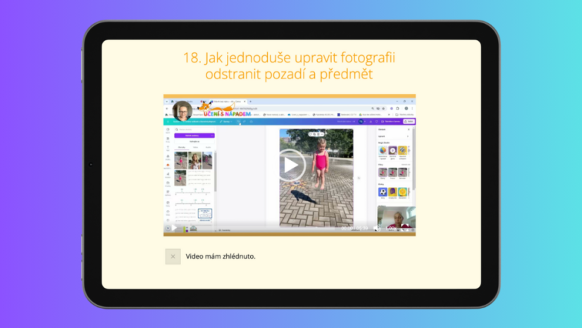 Praktická Canva pro učitele on-line