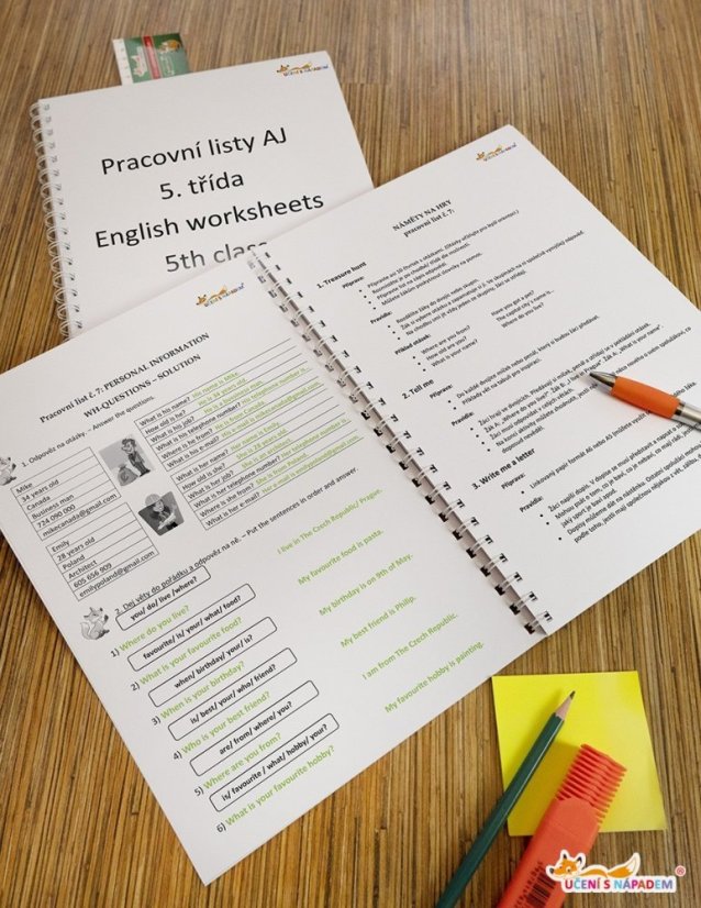 Sady souborů PDF pro 5. třídu – Multilicence