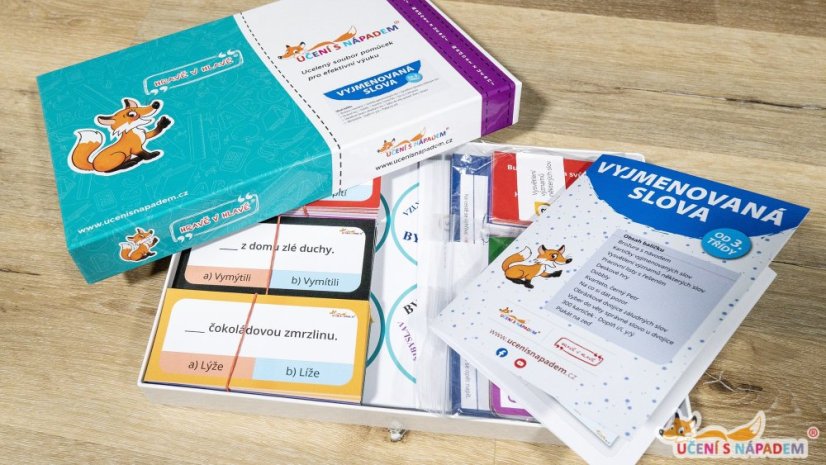 Vyjmenovaná slova prakticky a pohromadě – krabice – 2. díl