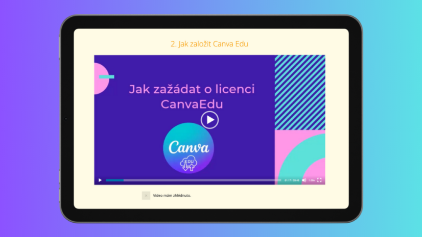 Praktická Canva pro učitele on-line