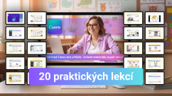 Praktická Canva pro učitele on-line