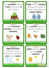 Jarní cesta za pokladem - úkoly pro děti