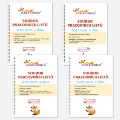 Český jazyk pro 2. - 5. třídu - pracovní listy