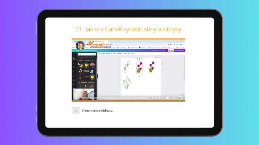 Praktická Canva pro učitele on-line