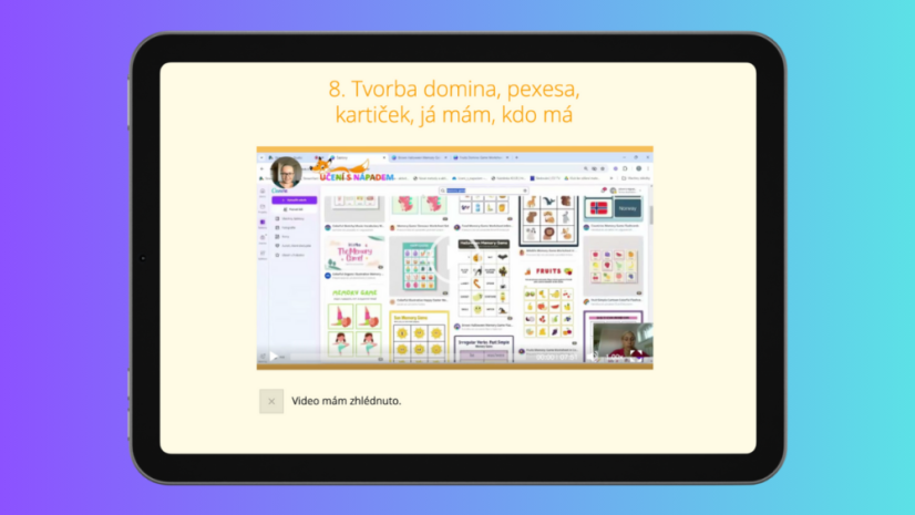 Praktická Canva pro učitele on-line