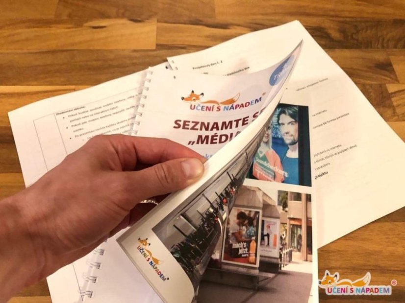 Seznamte se „Média“ - projektové vyučování - Typ pomůcky: Tištěná pomůcka, Vyberte třídu: 1. třída