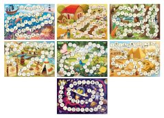 Deskové hry A3 – logopedie – CSZ, ČŠŽ, ĎŤŇ, K, L, R, Ř