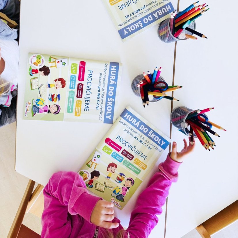 Hurá do školy - pracovní sešit pro předškolní přípravu