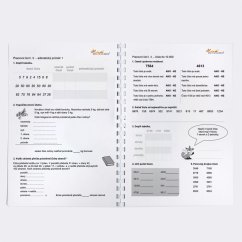 Matematika pro 4. třídu - pracovní listy