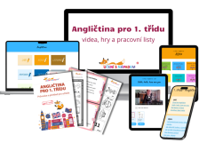 Angličtina pro 1. třídu na celý školní rok