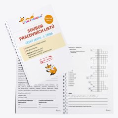 Pracovní listy pro český jazyk – PDF + verze pro PC (vyplňujete i v počítači)