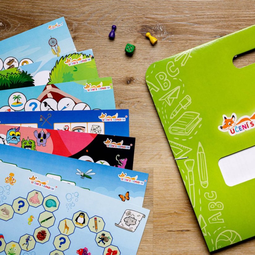 Deskové hry A3 – logopedie – CSZ, ČŠŽ, ĎŤŇ, K, L, R, Ř