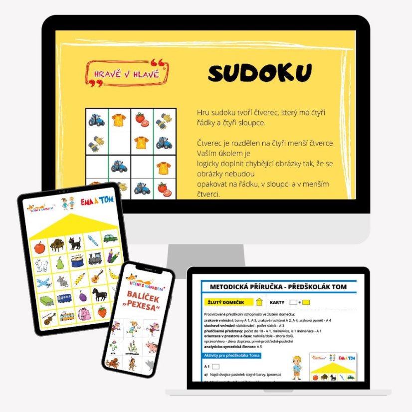 Mix souborů PDF pro 1. třídu  - Multilicence