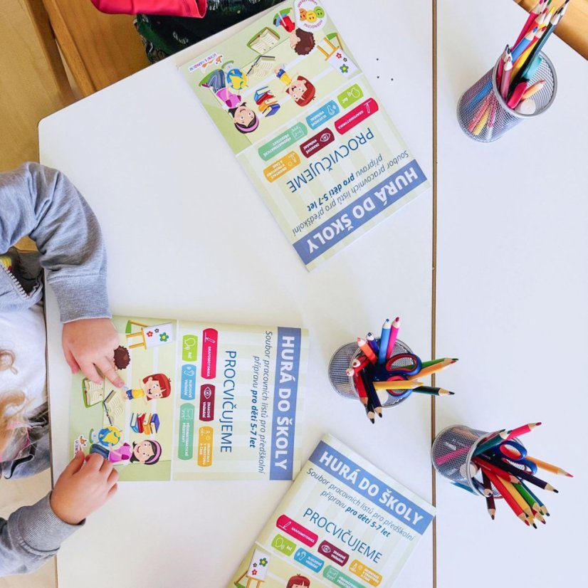 Hurá do školy - pracovní sešit pro předškolní přípravu