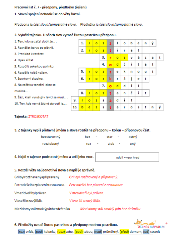 Sady souborů PDF pro 5. třídu – Multilicence