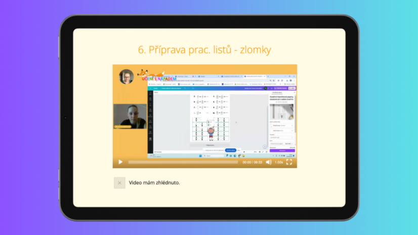 Praktická Canva pro učitele on-line