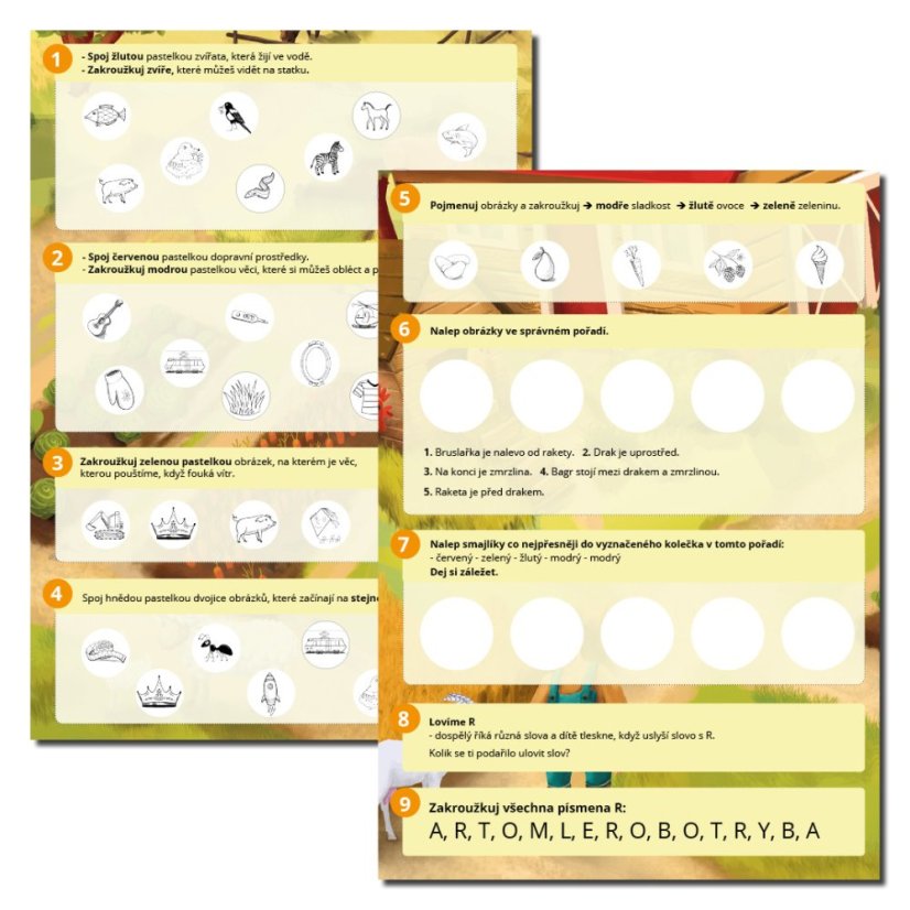 Logohrátky - procvičujeme písmeno R