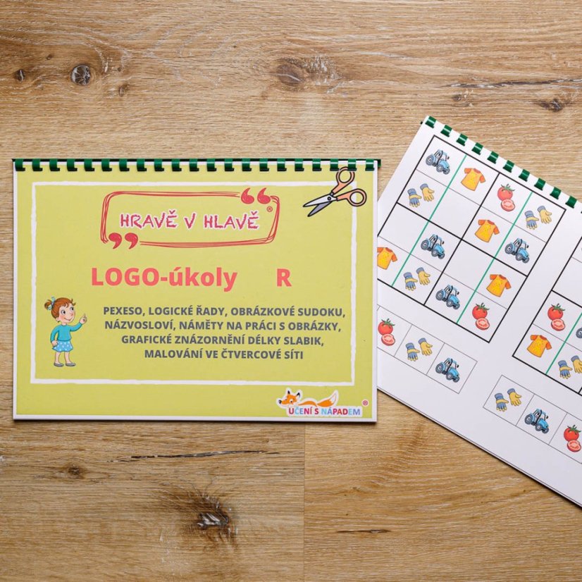Logo úkoly – procvičujeme R – PDF soubor – Multilicence