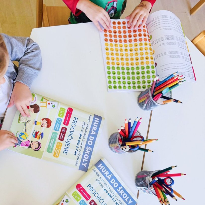 Hurá do školy - pracovní sešit pro předškolní přípravu