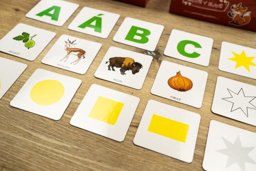 Třídím a poznávám - výukové karty do Českého jazyka